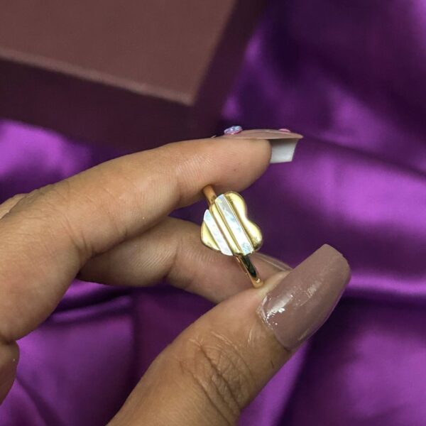 Layered Heart Adjustable Ring